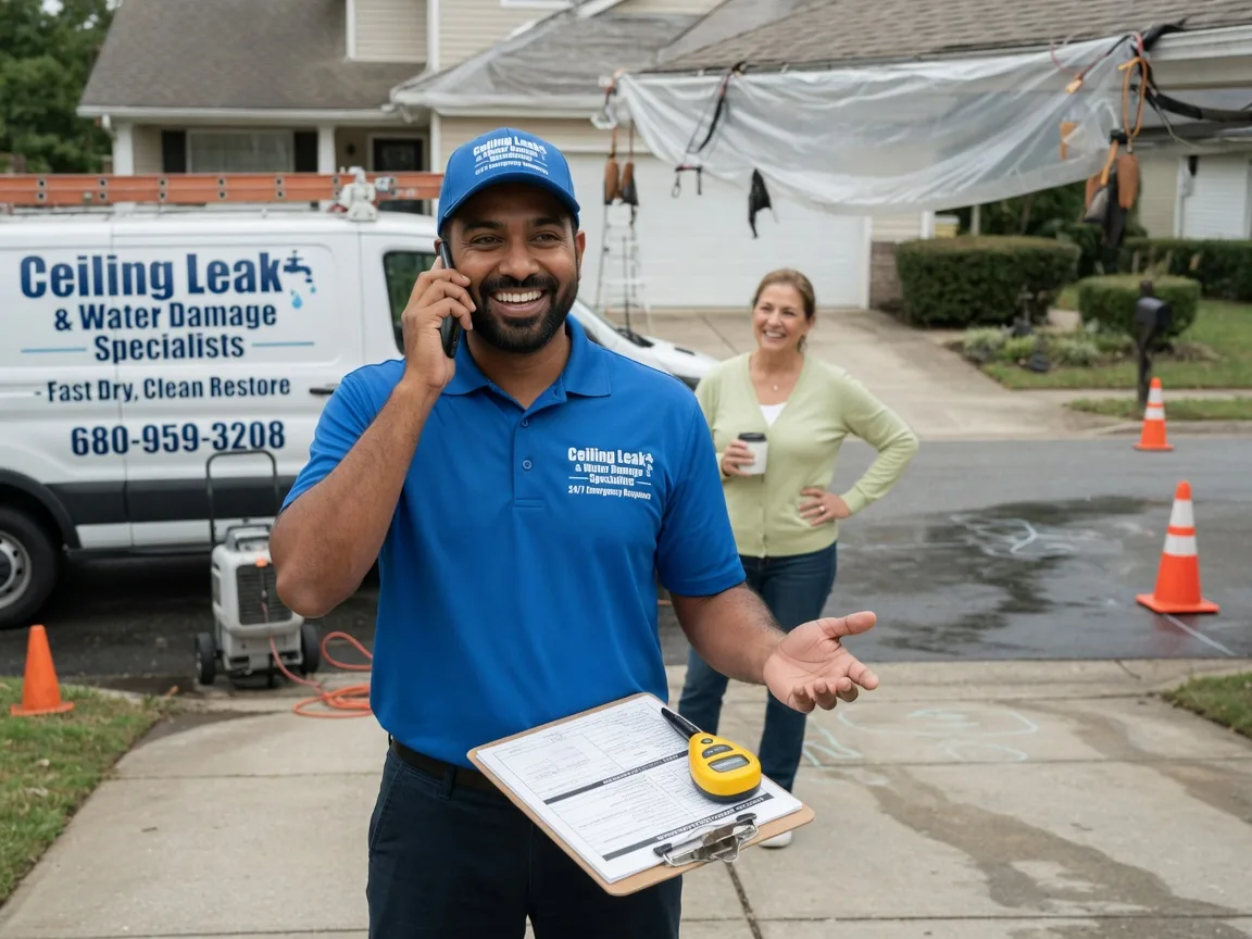 Ceiling Leak Cleanup Ingleside, TX FAQs